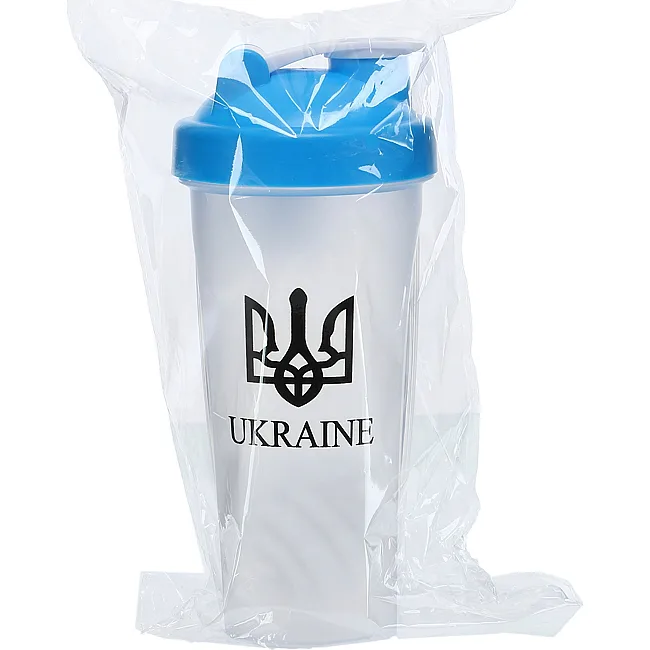 Шейкер для спортивного питания SP-SPORT UKRAINE FI-9931 600мл (Прозрачный-красный)
