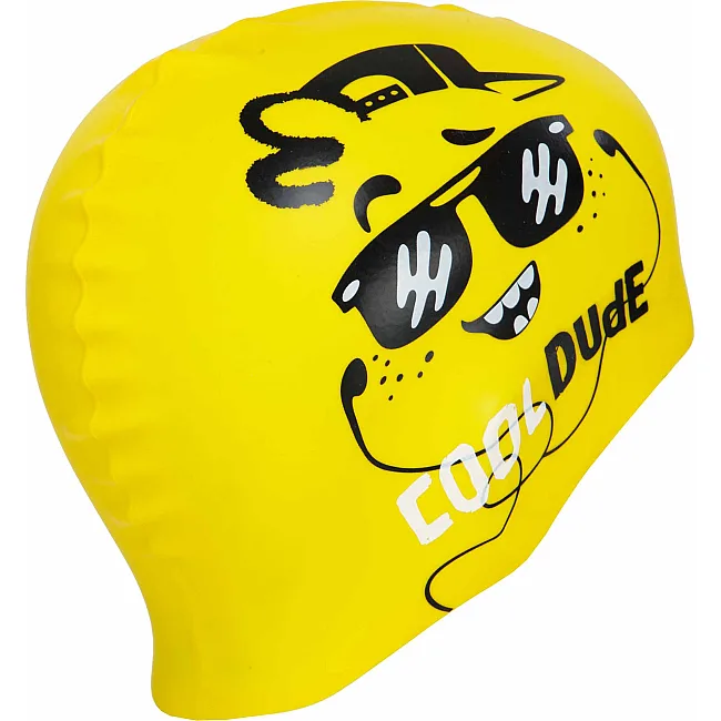 Шапочка для басейну
 силіконова юніорська MADWAVE
 Junior DUDE M057208 (Жовтий)