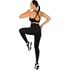 Лосины леггинсы спортивные женские JOMA

 INDOOR GYM 901964-100 (Черный)