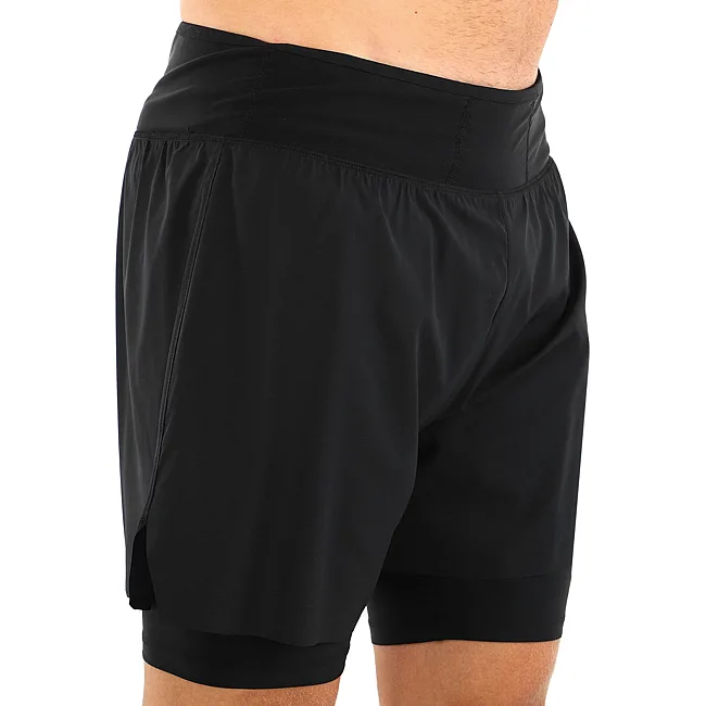 Спортивные шорты
 двойные 2 в 1 с тайтсами мужские JOMA

 EXPLORER 103037-100 (Черный)