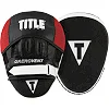 Лапы боксерские TITLE Boxing Aerovent Excel Incredi-Mitts 2.0 Black/Red/White