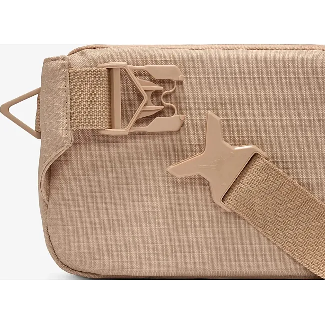 Сумка мужская на пояс Nike Jordan JAM CORDURA FRANCHISE CROSS BODY 2L бежевый 20х15х7 см