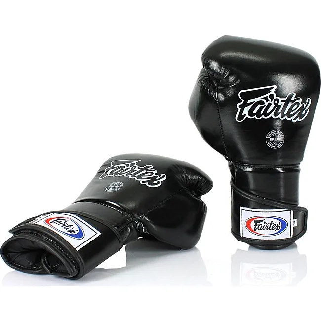 Боксерські рукавиці Fairtex BGV6 Black (бинти в комплекті)