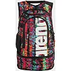Спортивный рюкзак Arena FASTPACK 3.0 ALLOVER 40L черный, бирюзовый, красный 54x36x27 см