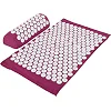 Набор массажный акупунктурный Аппликатор Кузнецова 2в1 коврик и валик Acupressure mat SP-SPORT
 FI-0134 (Фиолетовый)