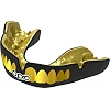 Капа для боксу OPRO Instant TEETH доросла (вік 11+) Black/Gold (art.102526001)