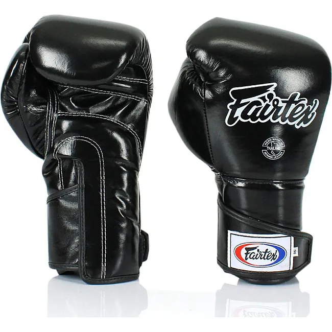 Боксерські рукавиці Fairtex BGV6 Black (бинти в комплекті)