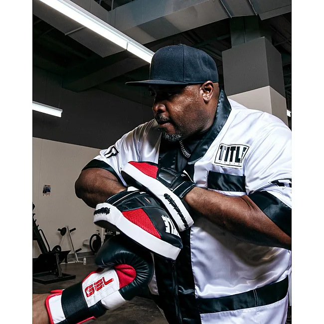 Лапы боксерские TITLE Boxing Aerovent Excel Incredi-Mitts 2.0 Black/Red/White