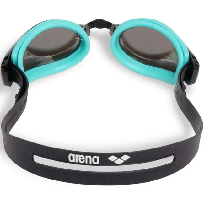 Очки для плавания Arena ZOOM X-FIT MIRROR голубой, черный