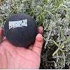 Массажный силиконовый мяч PowerPlay PP-4354 Silicone Lacrosse Ball (6.3см.) Черный