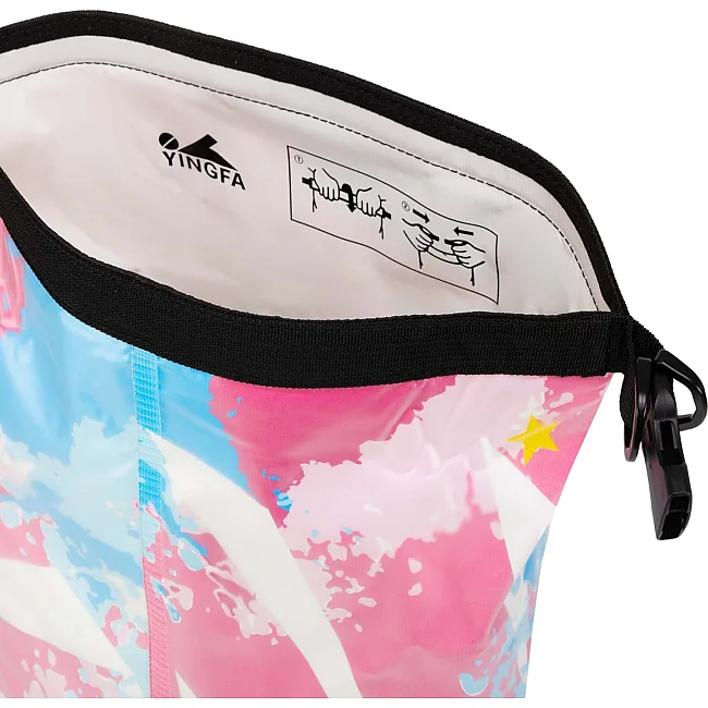 Рюкзак-мешок спортивный
 YINGFA WF2221 48,5x36см (Розовый-черный)