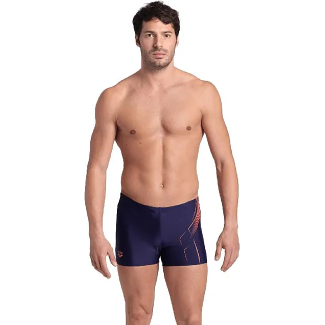 Плавки мужские Arena DIVE SWIM SHORT синий, коралловый