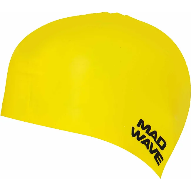 Шапочка для басейну
 силіконова юніорська MADWAVE
 Junior DUDE M057208 (Жовтий)