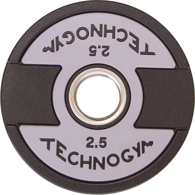 Блины диски полиуретановые 2 Handle металлическая втулка TECHNOGYM TG-1837-2_5 51мм 2,5кг