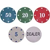 Набор для покера в пластиковом кейсе Poker game set Poker game set SP-SPORT
 100S-2A 100 фишек