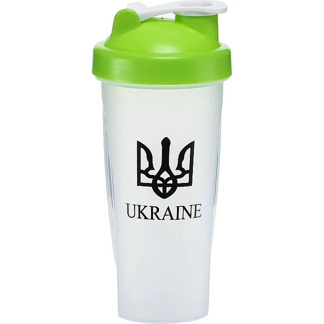 Шейкер для спортивного питания SP-SPORT UKRAINE FI-9931 600мл (Прозрачный-красный)
