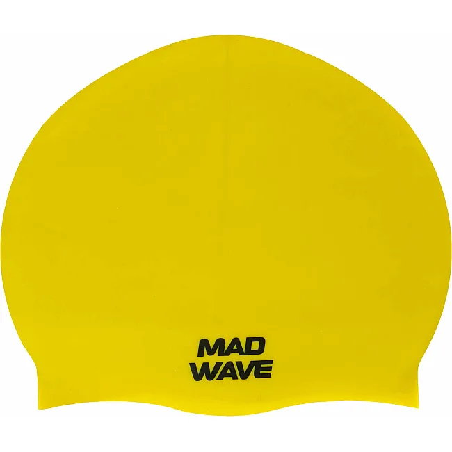 Шапочка для басейну
 силіконова юніорська MADWAVE
 Junior DUDE M057208 (Жовтий)