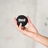 Массажный силиконовый мяч PowerPlay PP-4354 Silicone Lacrosse Ball (6.3см.) Черный