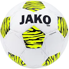 Футбольный мяч JAKO Training ball Wild белый, неоновый желтый, черный 5