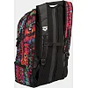 Спортивный рюкзак Arena FASTPACK 3.0 ALLOVER 40L черный, бирюзовый, красный 54x36x27 см