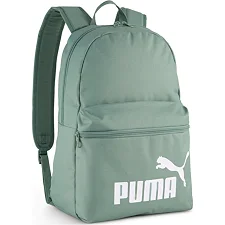 Рюкзак Puma PHASE Backpack 22L зеленый 44х30х14 см