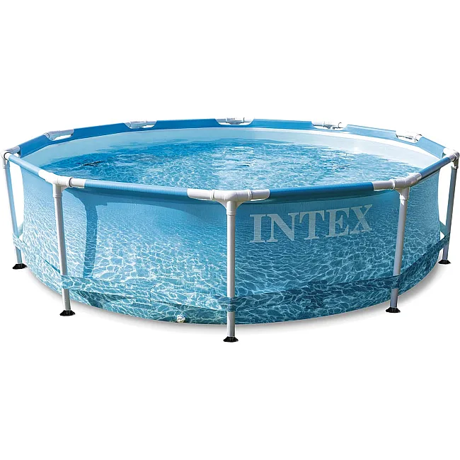 Басейн каркасний 16в1 INTEX 28208, 305 x 76 см + машина для створення бульбашок