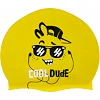 Шапочка для бассейна силиконовая юниорская MADWAVE Junior DUDE M057208 (Желтый)