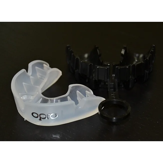 Боксерская капа OPRO Silver детская (возраст до 10) Clear