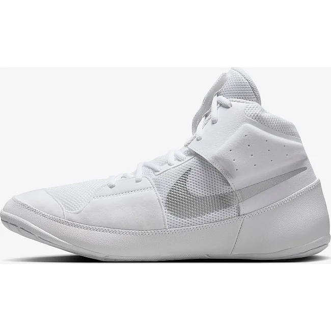 Борцовки NIKE Fury White Metallic Silver