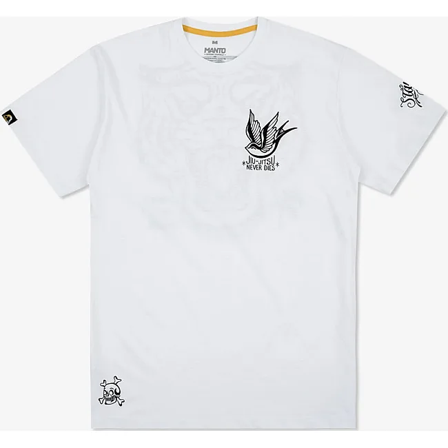 Футболка мужская MANTO JJ NEVER DIES white