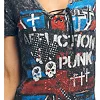 Женская футболка AFFLICTION London Fog V-neck Tee