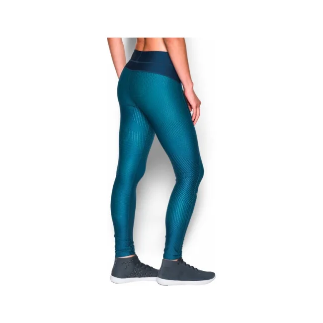 Женские компрессионные леггинсы Under Armour HeatGear Armour Printed Legging Blue