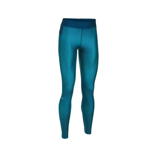 Женские компрессионные леггинсы Under Armour HeatGear Armour Printed Legging Blue
