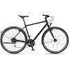 Городской велосипед WINORA Flitzer men 28" 24-G Acera, рама 61 см, черный матовый, 2021