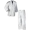 Кимоно для дзюдо Adidas Club с черными полосами на плечах | белое| Adidas J350P