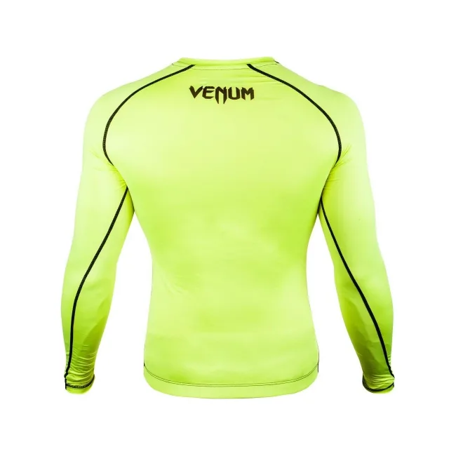 Компресійна футболка VENUM Contender 3.0s Long Sleeve Yellow/Black