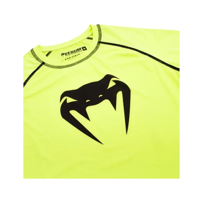 Компресійна футболка VENUM Contender 3.0s Long Sleeve Yellow/Black