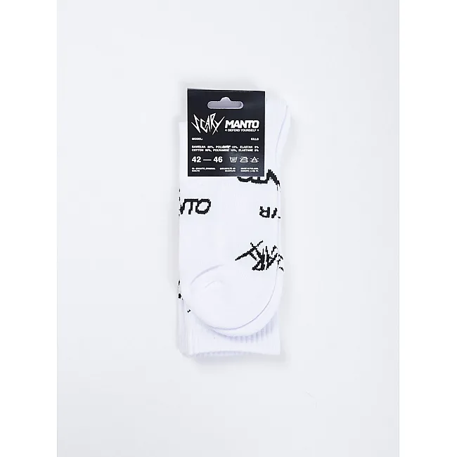Носки MANTO Socks Kills White