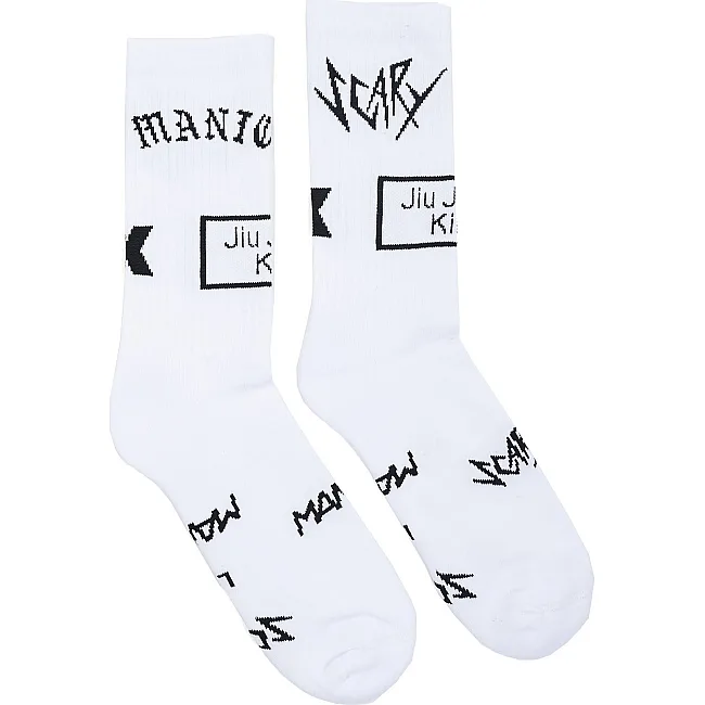 Носки MANTO Socks Kills White