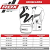 Перчатки для бокса RDX F15 Noir Black