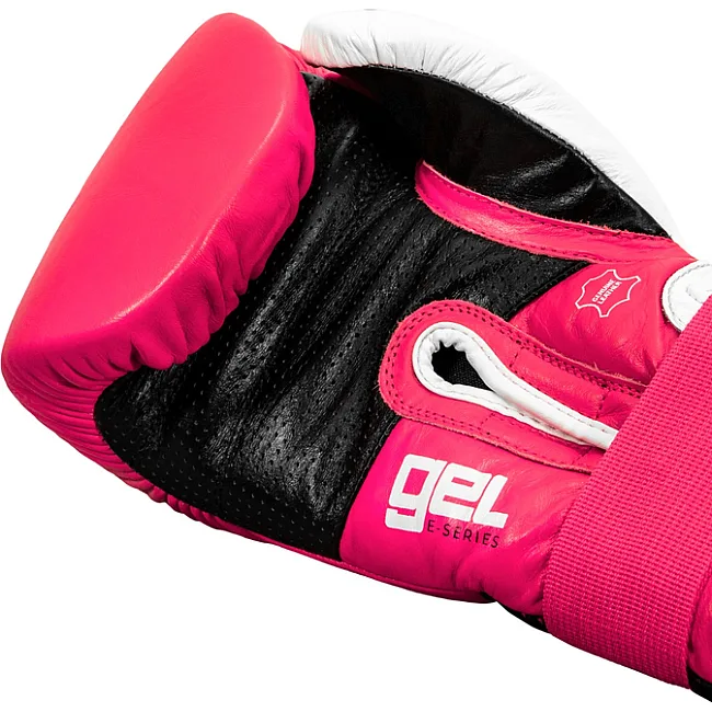 Перчатки для бокса TITLE Gel E-Series Pink White Black