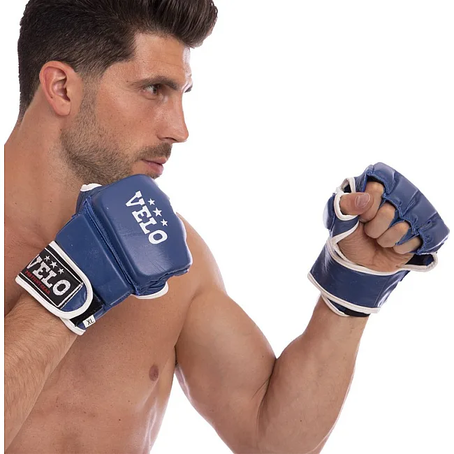 Перчатки для MMA кожаные VELO ULI-4020
