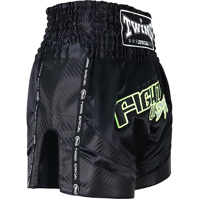 Шорти для тайського боксу Twins TBS Fight or Die Black