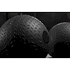 Слембол (мяч) для кроссфита POWER SYSTEM PS-4117 15кг рифленый Black