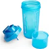 Спортивный шейкер SMARTSHAKE Slim 500мл Neon Blue