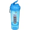 Спортивный шейкер SMARTSHAKE Slim 500мл Neon Blue