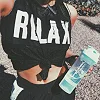 Спортивный шейкер SMARTSHAKE Slim 500мл Neon Blue