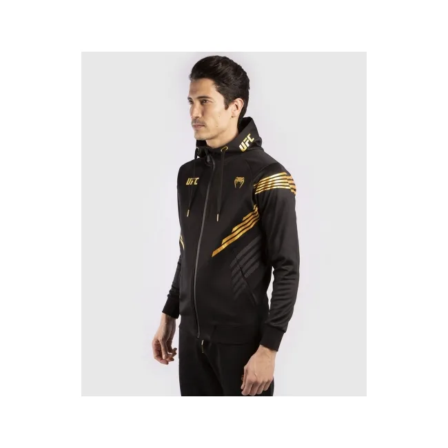 Толстовка Venum UFC Fight Night Pro Line Hoodies Black Gold