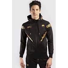 Толстовка VENUM UFC Fight Night Pro Line Hoodies Black Gold