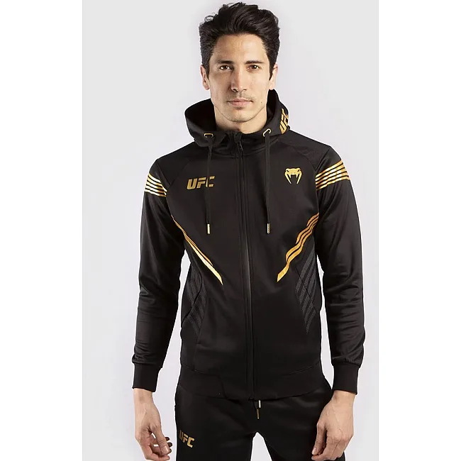 Толстовка Venum UFC Fight Night Pro Line Hoodies Black Gold